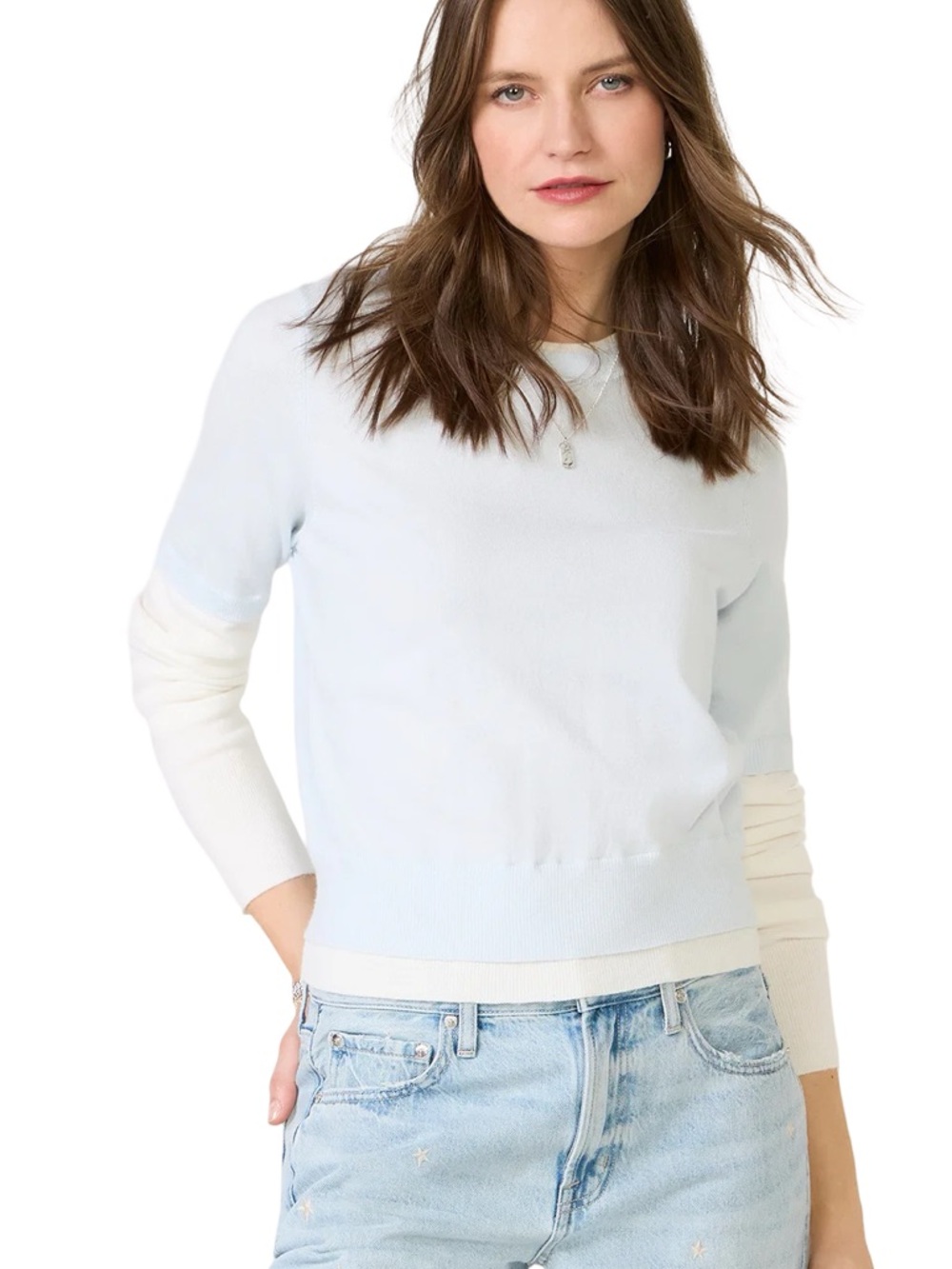 EVEREVE 🌸Joie🌸 Twofer Sweater Tee - SZ SM